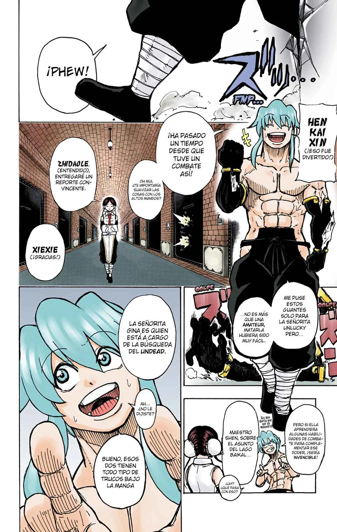 Undead Unluck (Official Colored) Capítulo 4 - Page 3