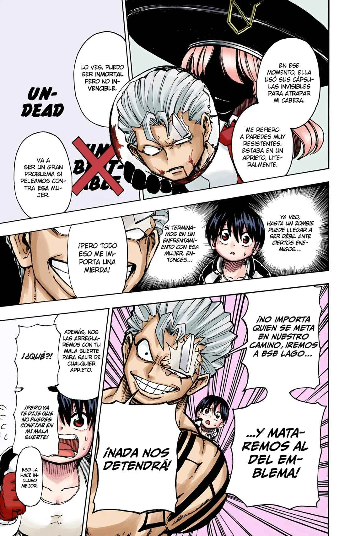 Undead Unluck (Official Colored) Capítulo 4 - Page 8
