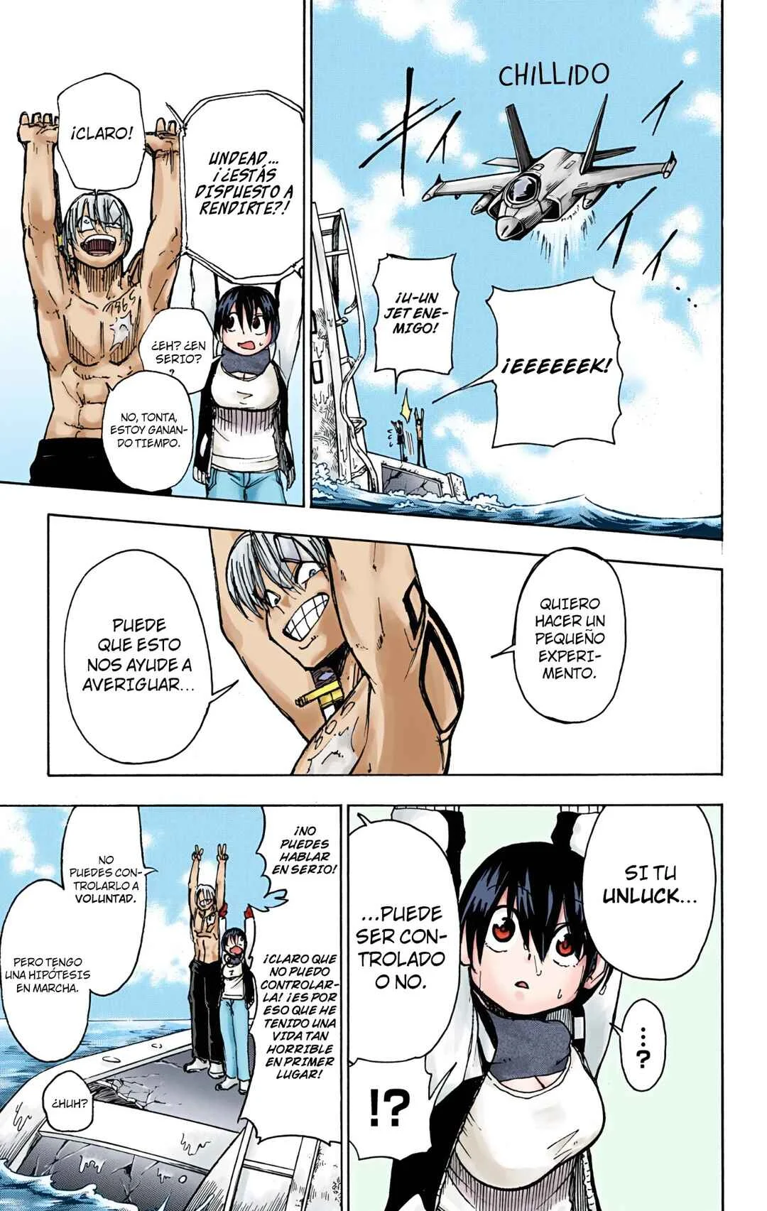 Undead Unluck (Official Colored) Capítulo 4 - Page 14
