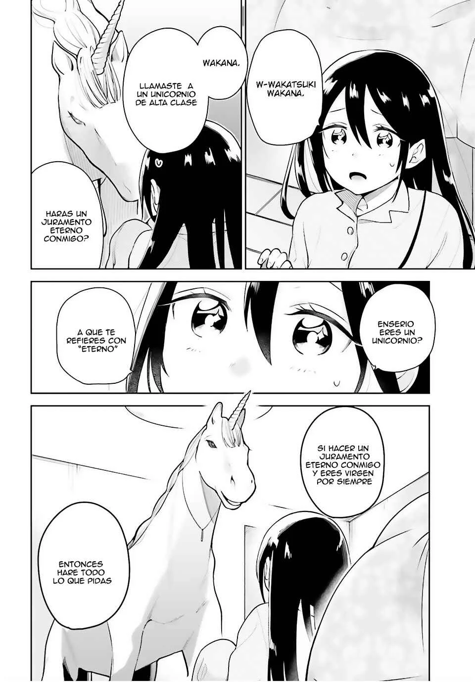 Unicorn to Sabishi-gari ya Shoujo Capítulo 1.1 - Page 13