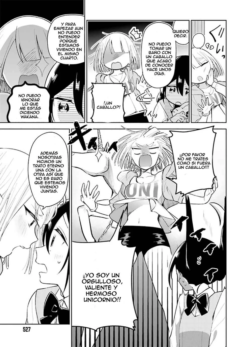 Unicorn to Sabishi-gari ya Shoujo Capítulo 2.1 - Page 5