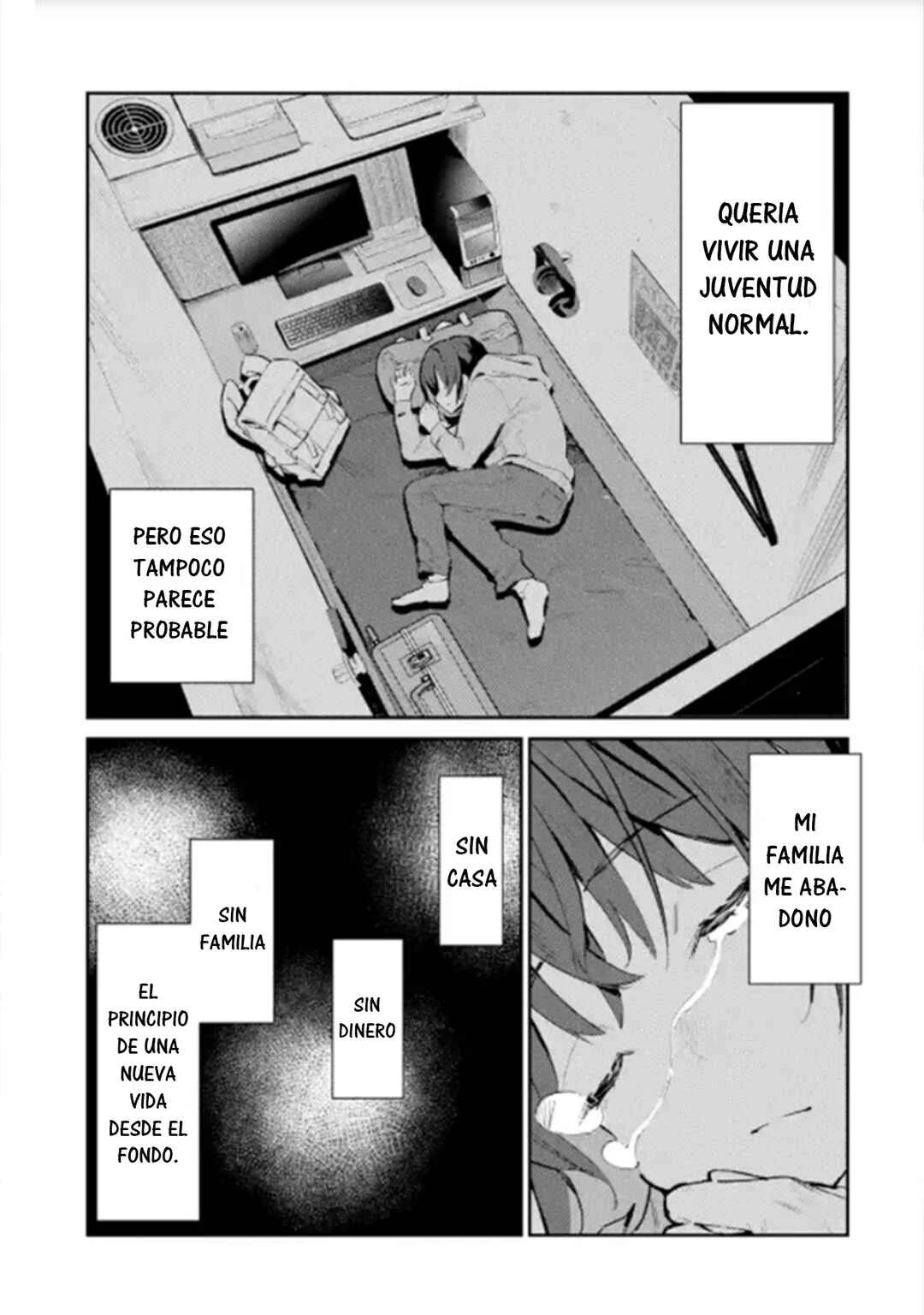 Urakata de Support Shiteta Geinou Ikka wo Tsuihou Sareta Boku wa, Futsuu no Seishun wo Ouka Shitai Capítulo 2: Rumbo a un Nuevo Mundo - Page 1