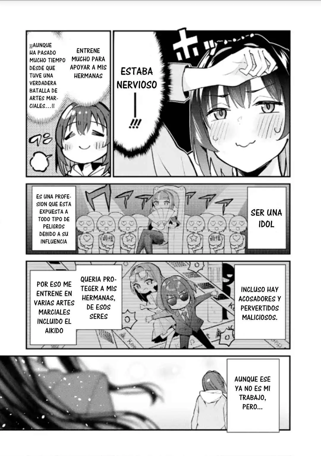 Urakata de Support Shiteta Geinou Ikka wo Tsuihou Sareta Boku wa, Futsuu no Seishun wo Ouka Shitai Capítulo 3: Una Belleza en Problemas - Page 8