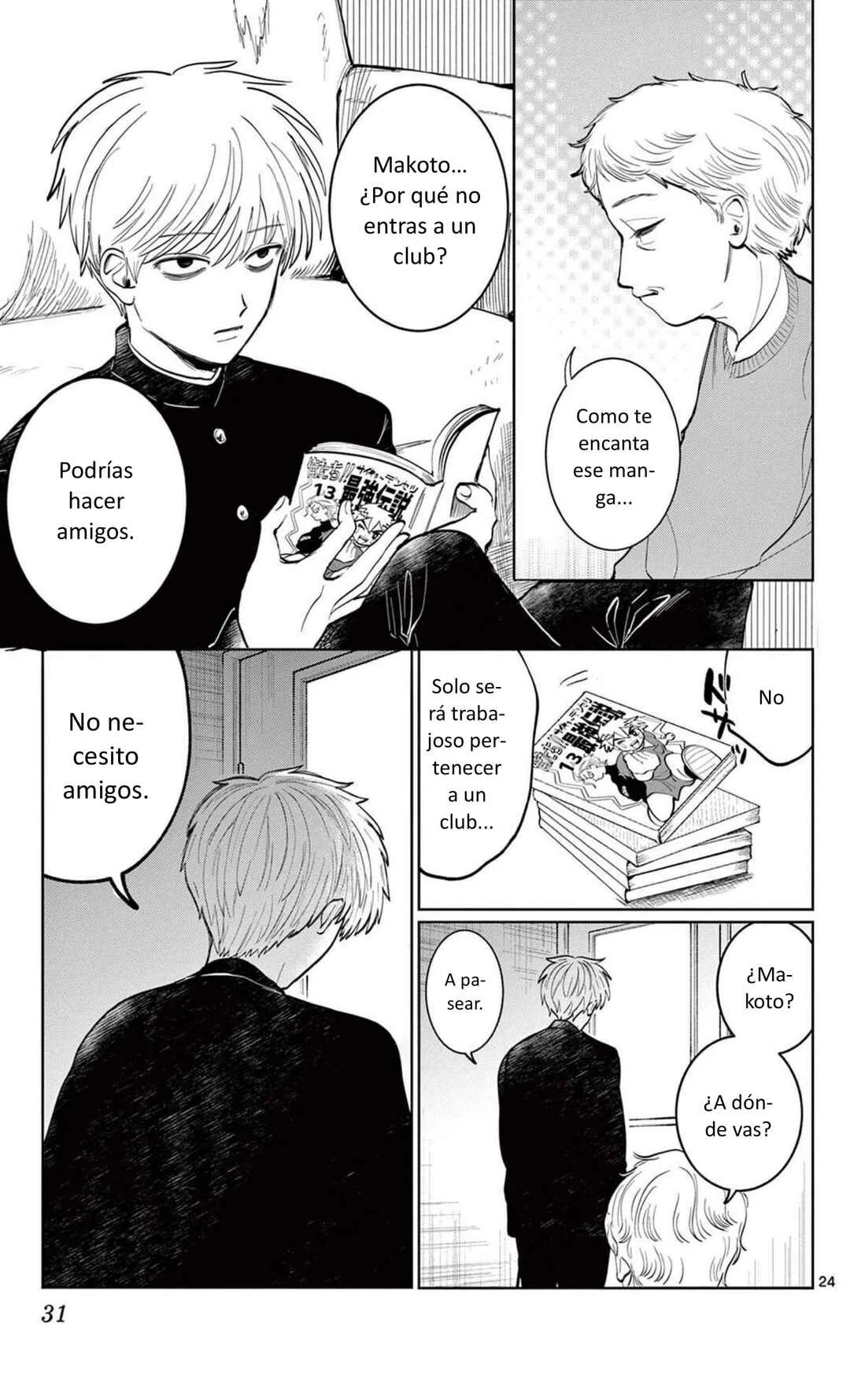 Utsuranain desu Capítulo 1: El inquietante estudiante transferido - Page 30