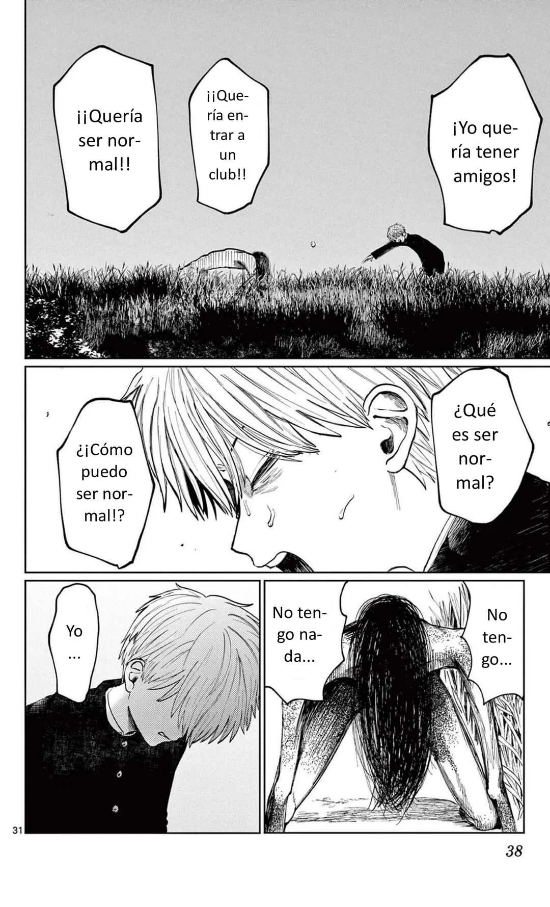 Utsuranain desu Capítulo 1: El inquietante estudiante transferido - Page 37