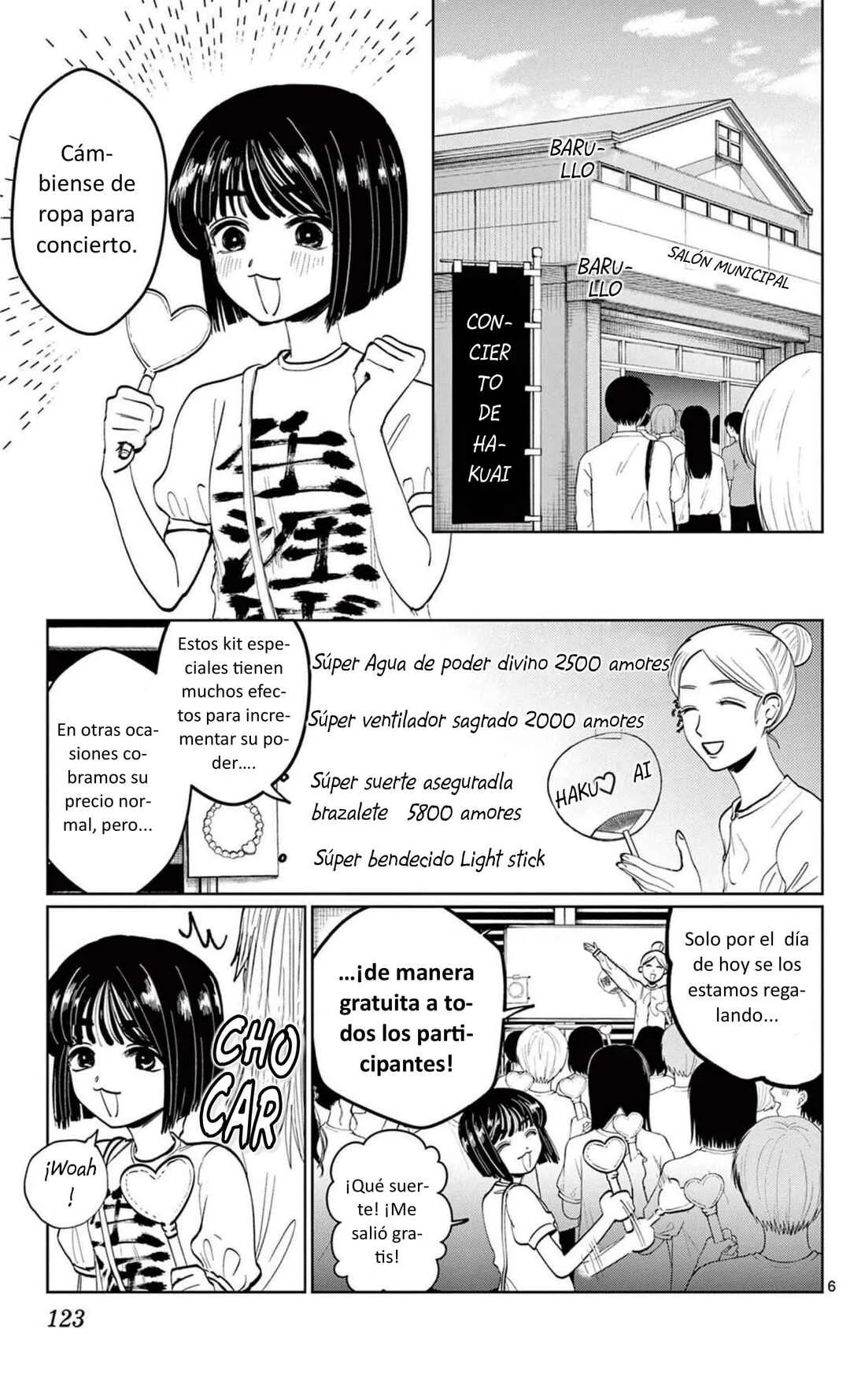 Utsuranain desu Capítulo 5: Groove del amor sincero - Page 6
