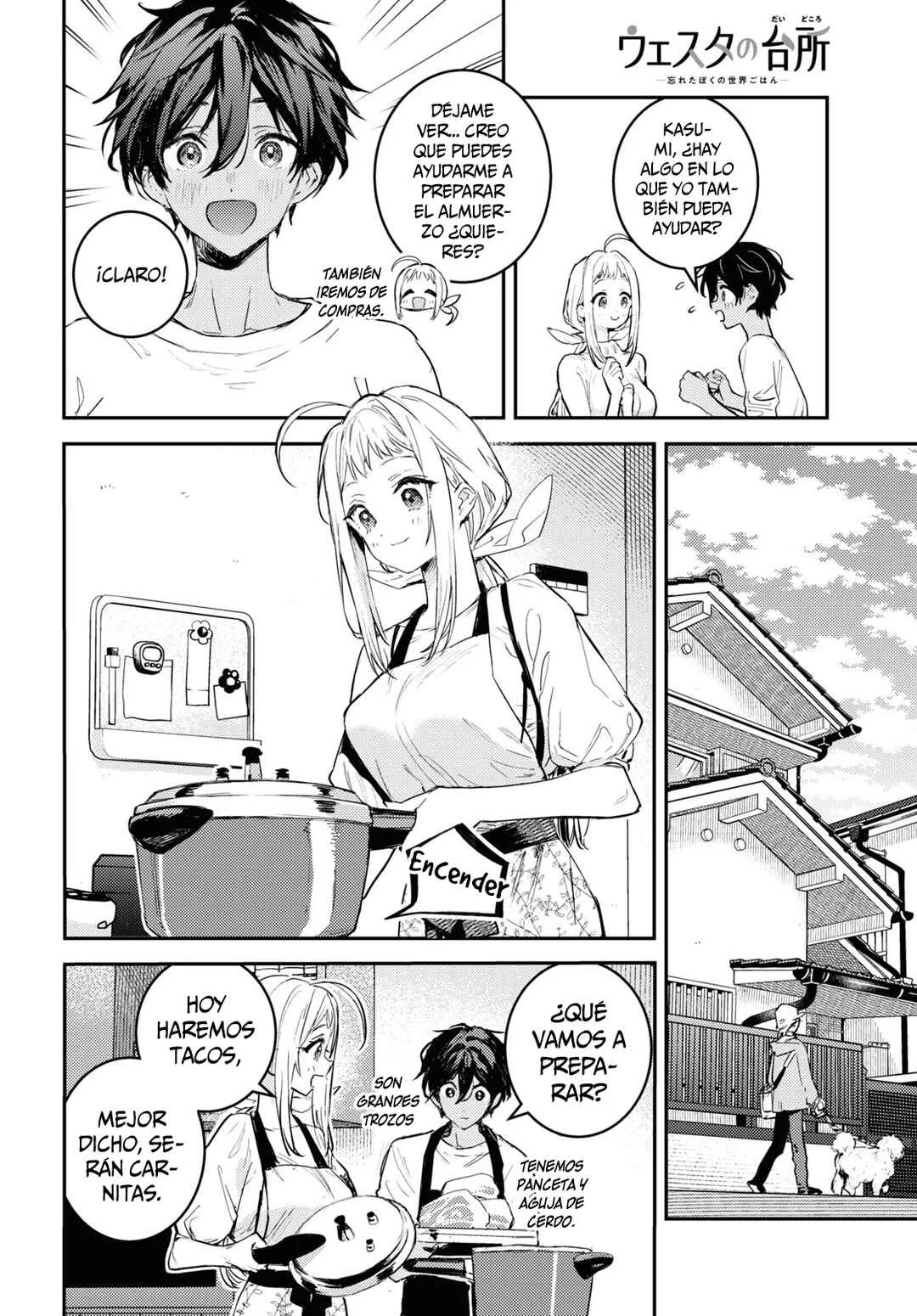 Vesta no Daidokoro -Wasureta Boku no Sekai Gohan- Capítulo 4 - Page 10