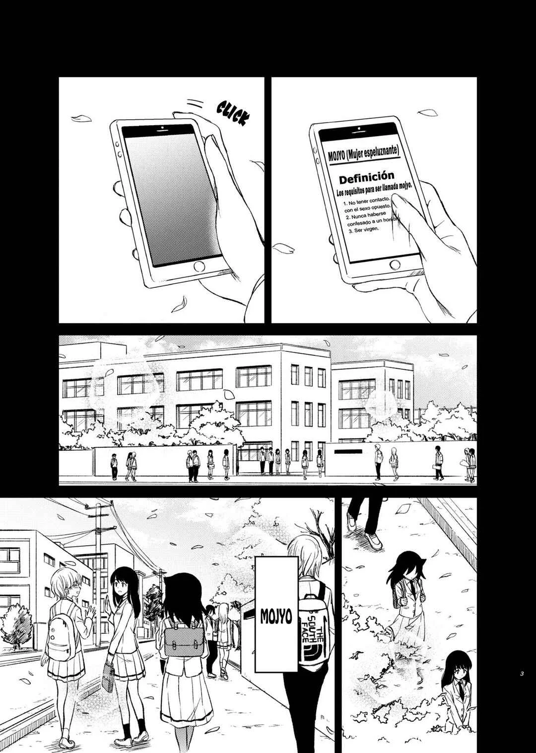 Watashi ga Motenai no wa Dou Kangaete mo Omaera ga Warui! Watashi ga Moshimo no Tomoko nara Motenai Douri ga Aru Hazu Nai! Capítulo 1: Lamento 1: Como no soy popular, ¿Qué pasaría si... Evalúo mi posición en la clase? - Page 1