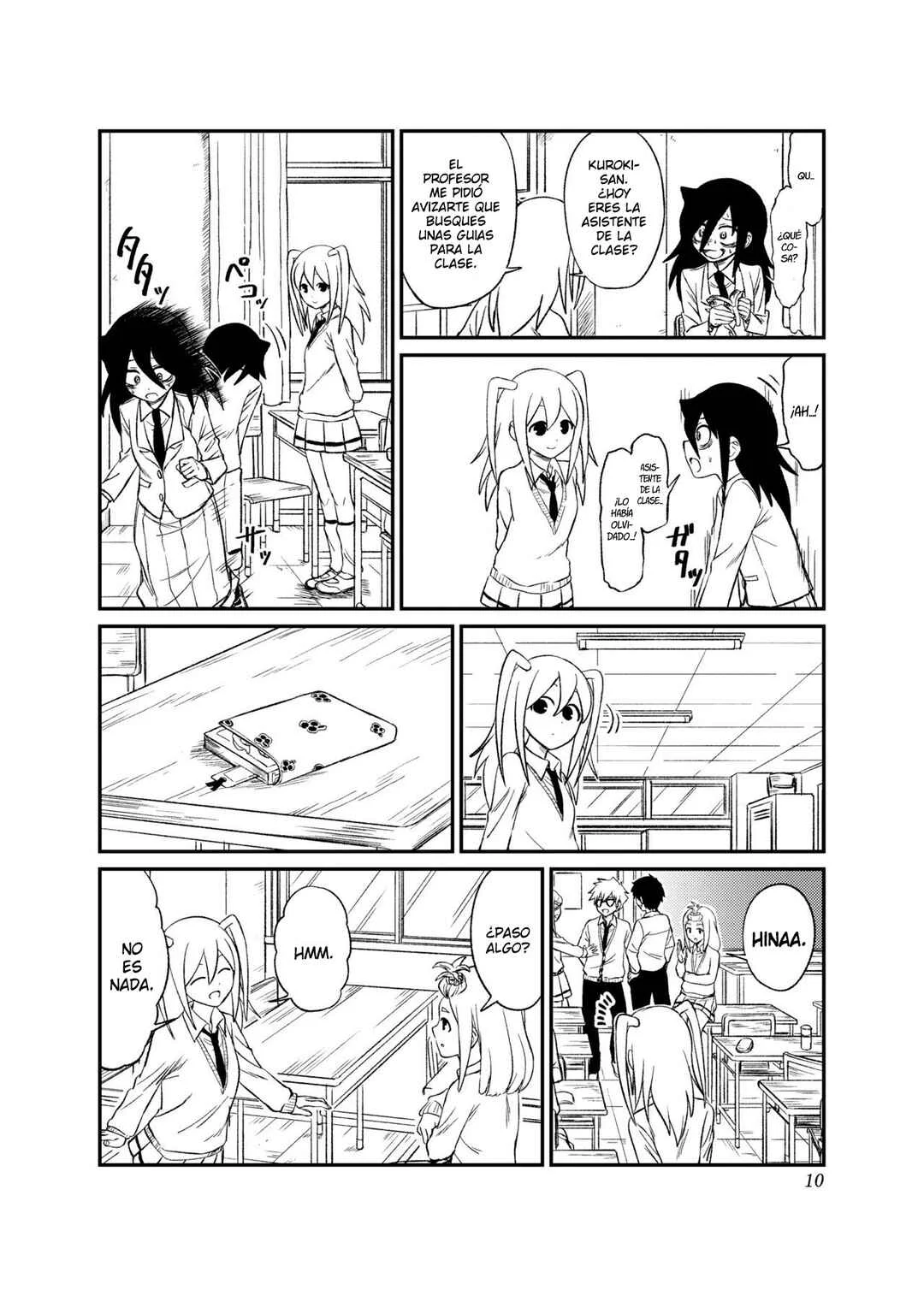 Watashi ga Motenai no wa Dou Kangaete mo Omaera ga Warui! Watashi ga Moshimo no Tomoko nara Motenai Douri ga Aru Hazu Nai! Capítulo 1: Lamento 1: Como no soy popular, ¿Qué pasaría si... Evalúo mi posición en la clase? - Page 8