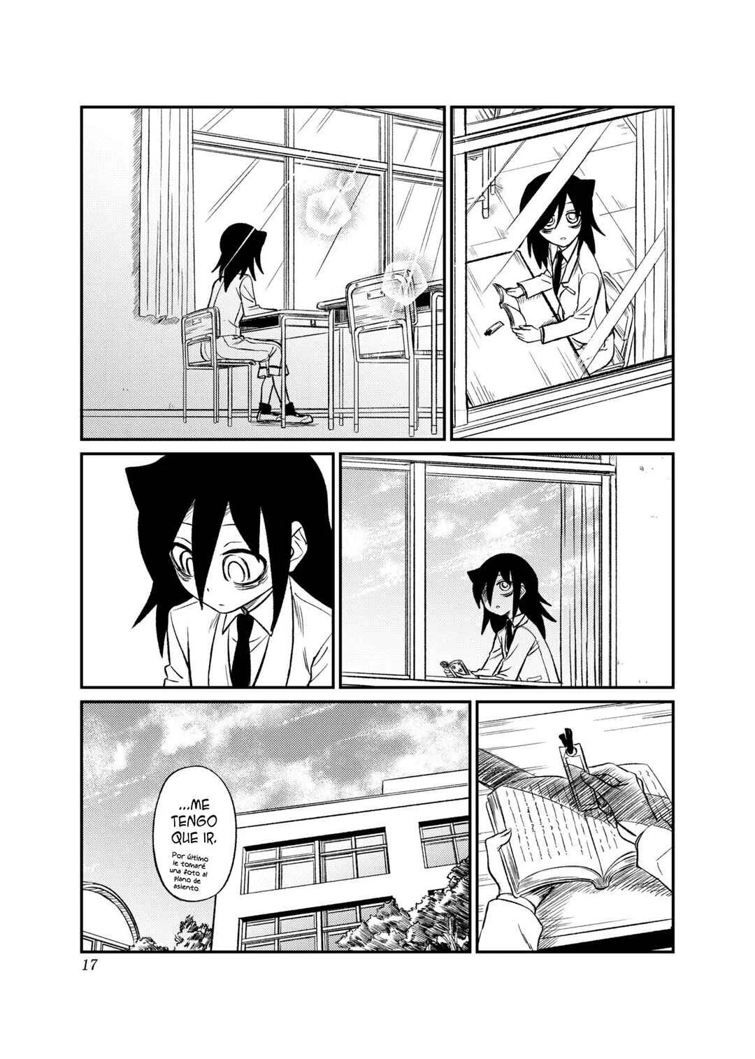Watashi ga Motenai no wa Dou Kangaete mo Omaera ga Warui! Watashi ga Moshimo no Tomoko nara Motenai Douri ga Aru Hazu Nai! Capítulo 1: Lamento 1: Como no soy popular, ¿Qué pasaría si... Evalúo mi posición en la clase? - Page 15