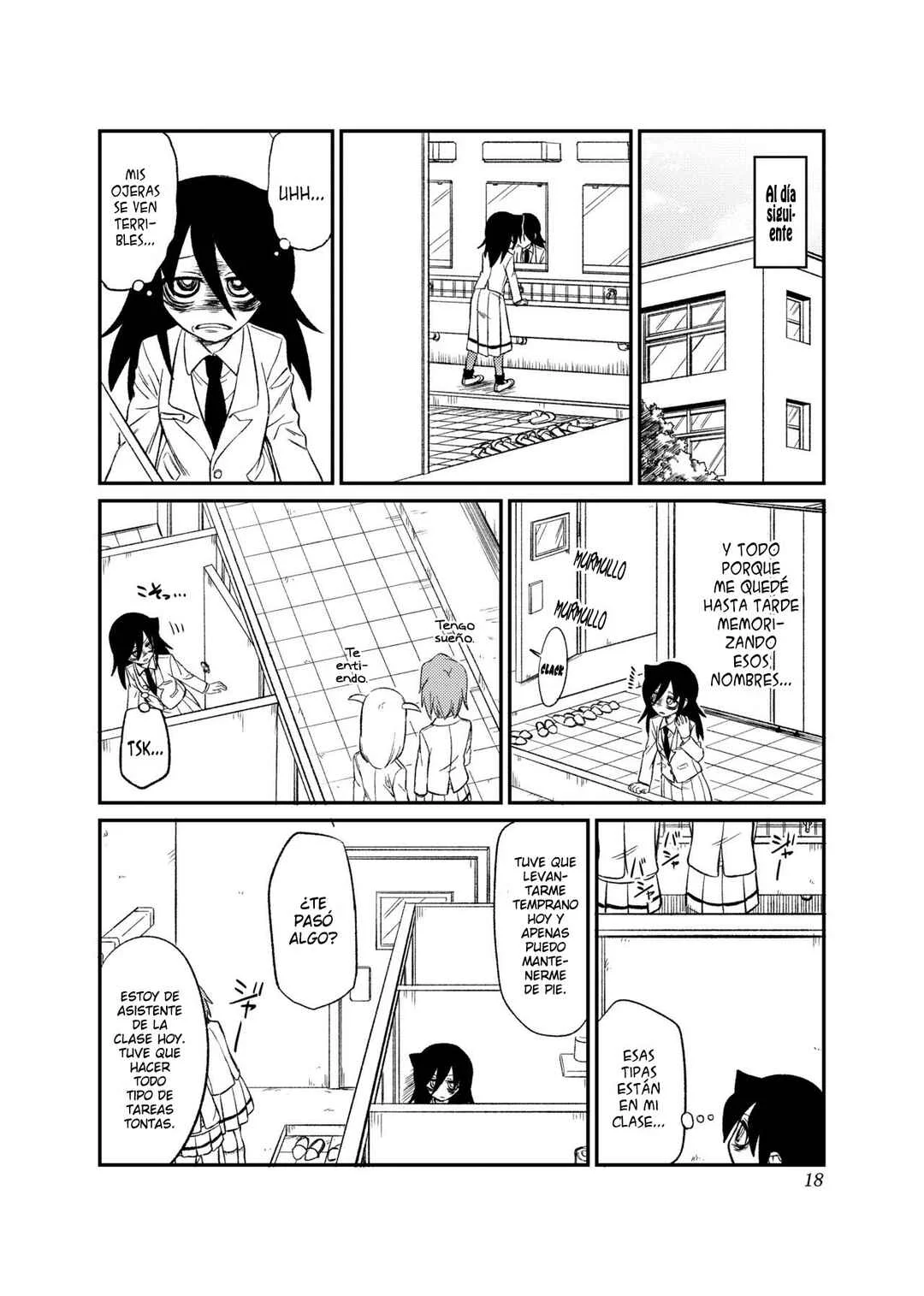 Watashi ga Motenai no wa Dou Kangaete mo Omaera ga Warui! Watashi ga Moshimo no Tomoko nara Motenai Douri ga Aru Hazu Nai! Capítulo 1: Lamento 1: Como no soy popular, ¿Qué pasaría si... Evalúo mi posición en la clase? - Page 16
