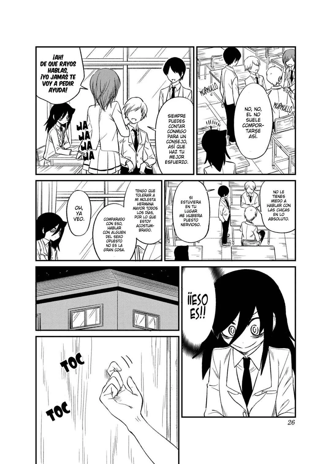Watashi ga Motenai no wa Dou Kangaete mo Omaera ga Warui! Watashi ga Moshimo no Tomoko nara Motenai Douri ga Aru Hazu Nai! Capítulo 2: Lamento 2: Como no soy popular, ¿Qué pasaría si... Cambiamos de roles? - Page 6