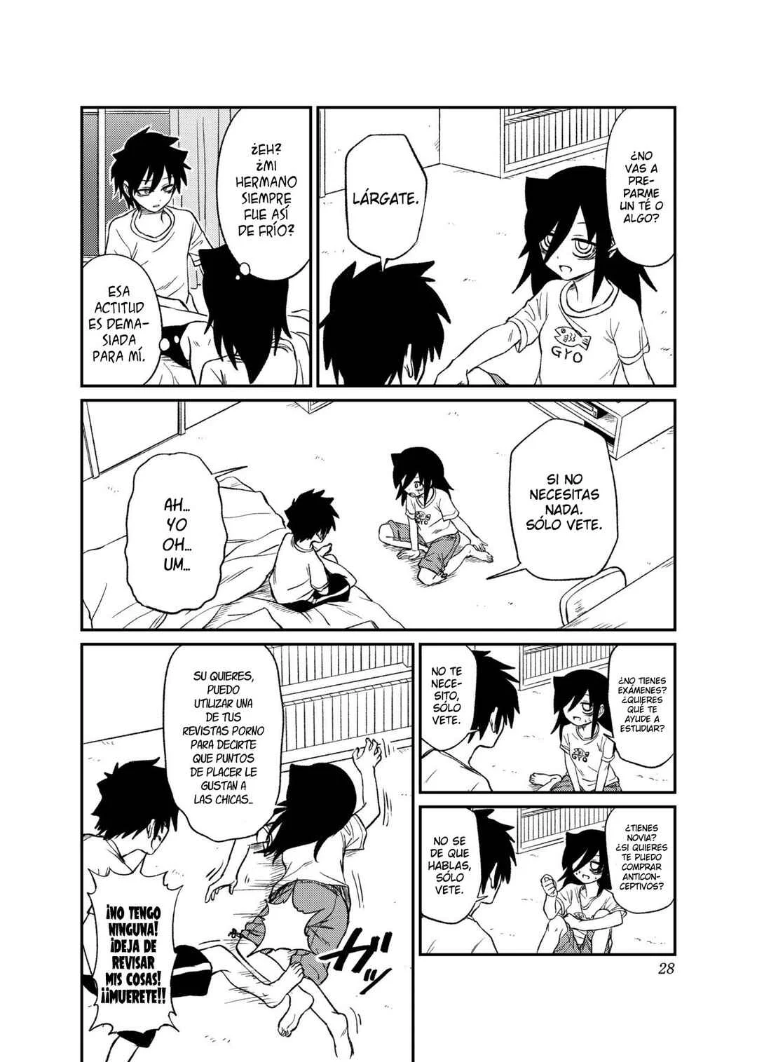 Watashi ga Motenai no wa Dou Kangaete mo Omaera ga Warui! Watashi ga Moshimo no Tomoko nara Motenai Douri ga Aru Hazu Nai! Capítulo 2: Lamento 2: Como no soy popular, ¿Qué pasaría si... Cambiamos de roles? - Page 8