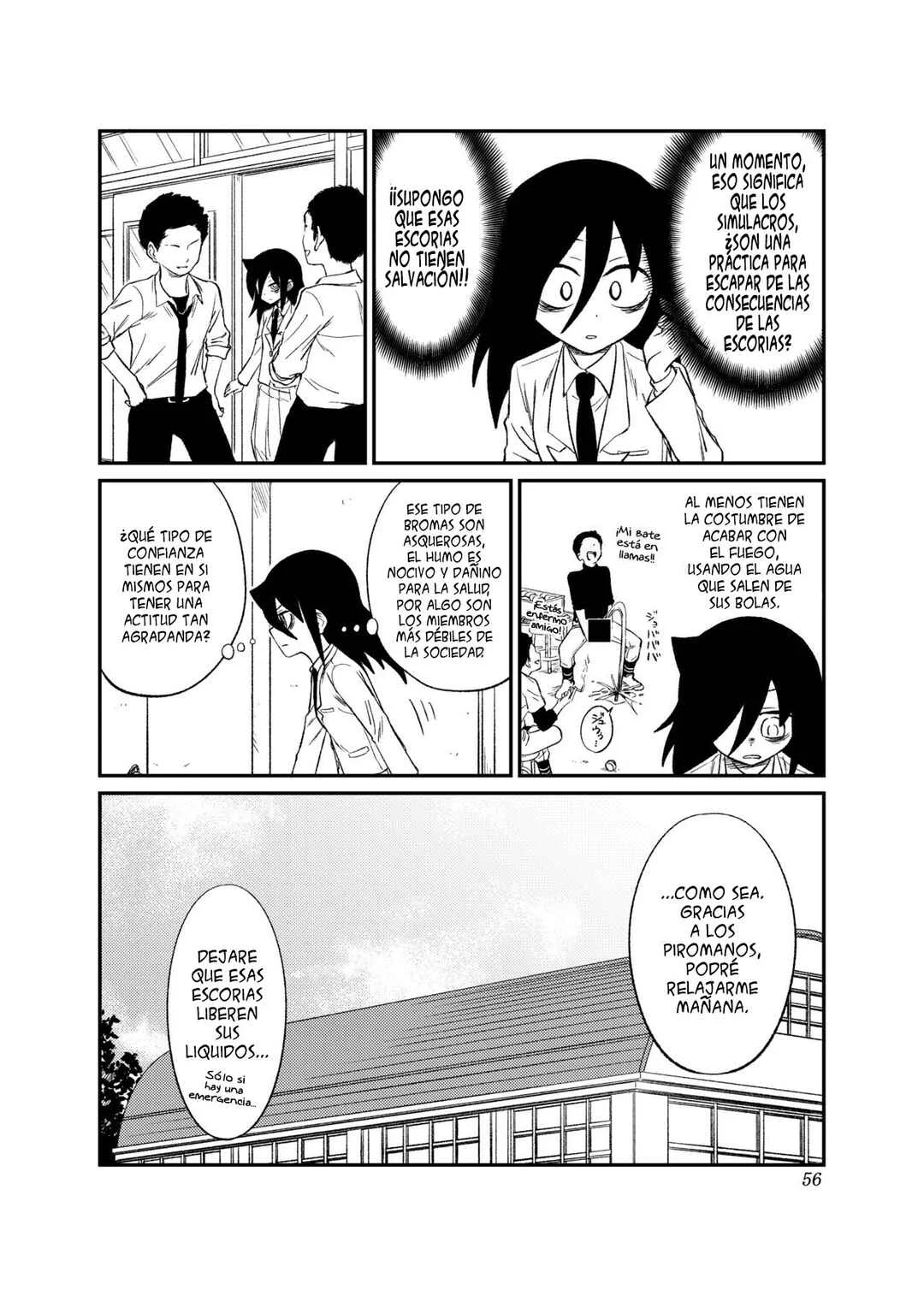 Watashi ga Motenai no wa Dou Kangaete mo Omaera ga Warui! Watashi ga Moshimo no Tomoko nara Motenai Douri ga Aru Hazu Nai! Capítulo 4: Lamento 4: Como no soy popular, ¿Qué pasaría si... Tengo un simulacro y un entrenamiento? - Page 2