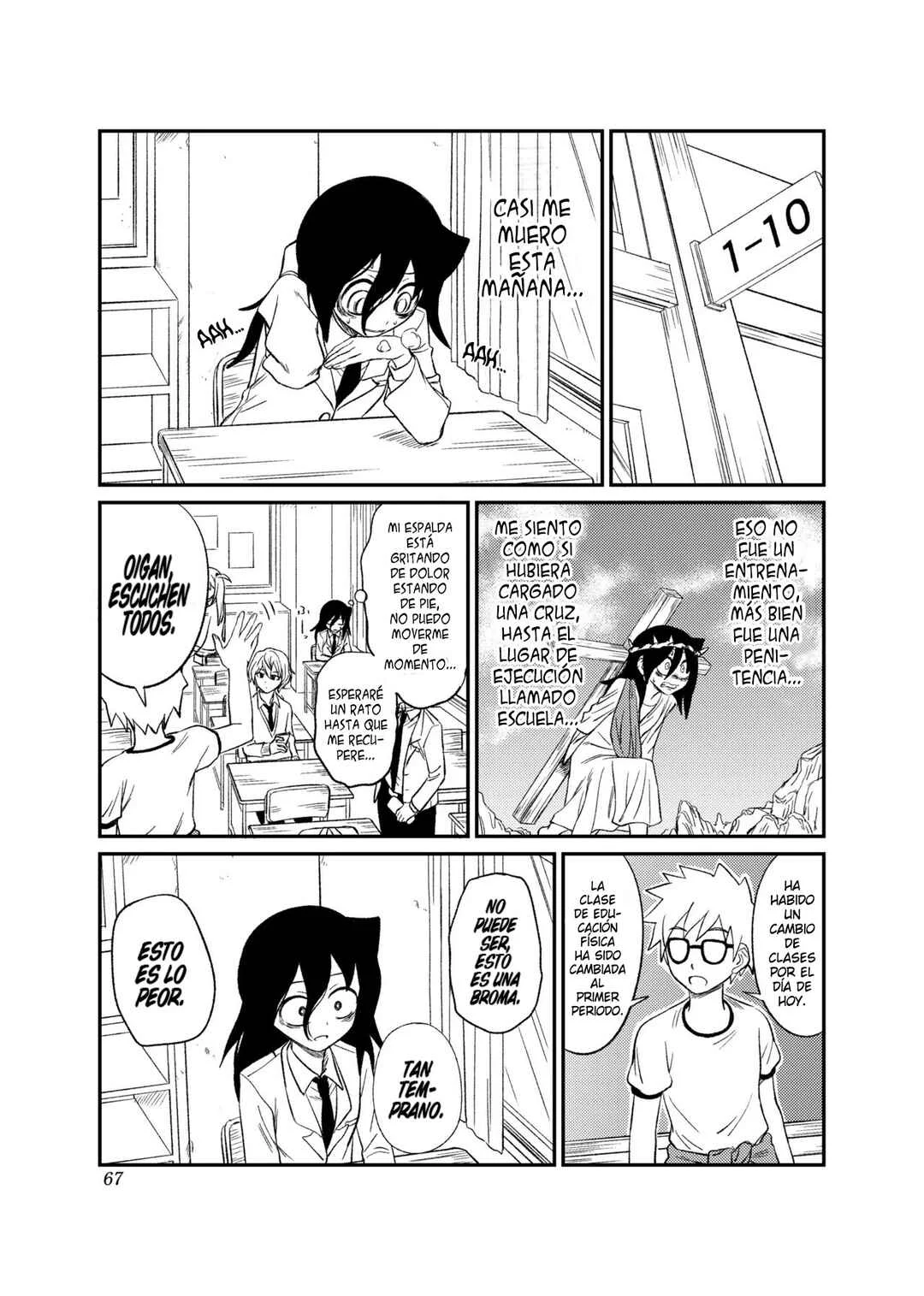 Watashi ga Motenai no wa Dou Kangaete mo Omaera ga Warui! Watashi ga Moshimo no Tomoko nara Motenai Douri ga Aru Hazu Nai! Capítulo 4: Lamento 4: Como no soy popular, ¿Qué pasaría si... Tengo un simulacro y un entrenamiento? - Page 13