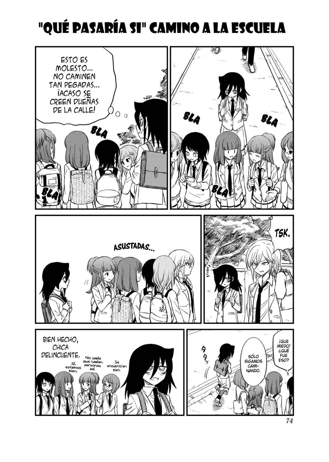 Watashi ga Motenai no wa Dou Kangaete mo Omaera ga Warui! Watashi ga Moshimo no Tomoko nara Motenai Douri ga Aru Hazu Nai! Capítulo 5: Lamento 5: Como no soy popular, ¿Qué pasaría si... Paseo alrededor de mi vida diaría? - Page 2