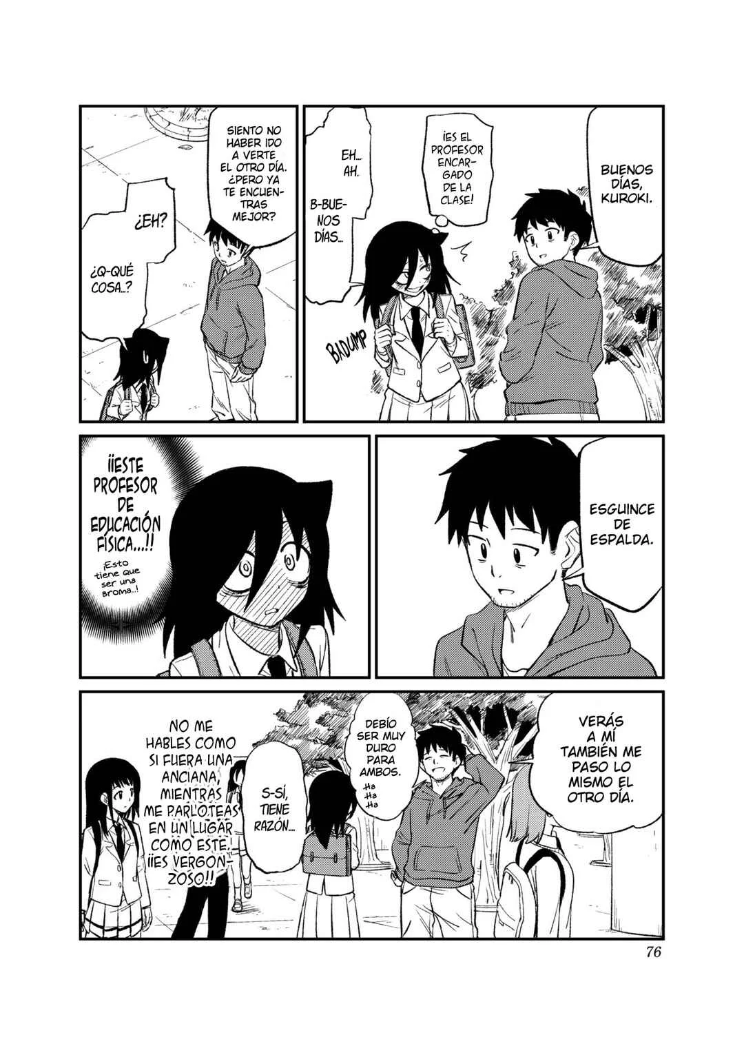 Watashi ga Motenai no wa Dou Kangaete mo Omaera ga Warui! Watashi ga Moshimo no Tomoko nara Motenai Douri ga Aru Hazu Nai! Capítulo 5: Lamento 5: Como no soy popular, ¿Qué pasaría si... Paseo alrededor de mi vida diaría? - Page 4