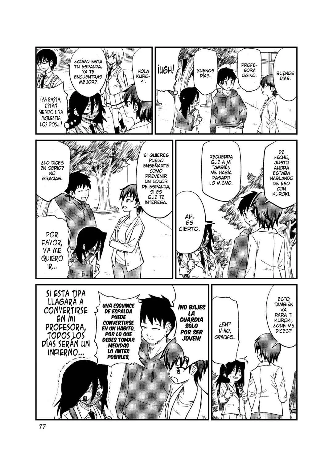 Watashi ga Motenai no wa Dou Kangaete mo Omaera ga Warui! Watashi ga Moshimo no Tomoko nara Motenai Douri ga Aru Hazu Nai! Capítulo 5: Lamento 5: Como no soy popular, ¿Qué pasaría si... Paseo alrededor de mi vida diaría? - Page 5