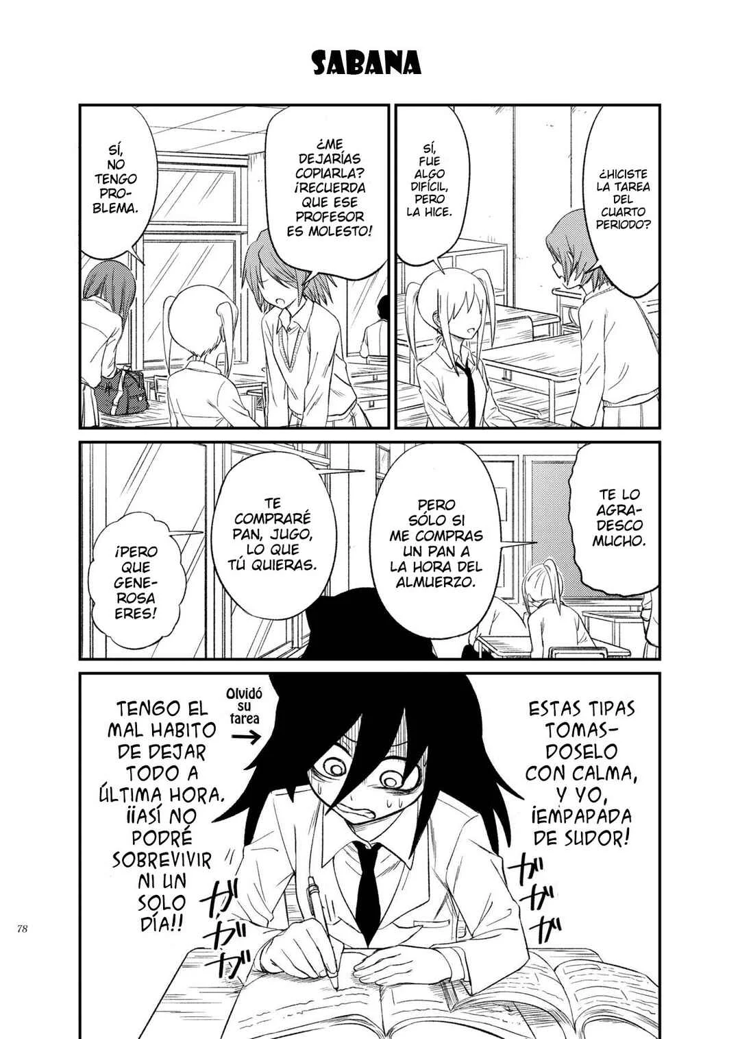 Watashi ga Motenai no wa Dou Kangaete mo Omaera ga Warui! Watashi ga Moshimo no Tomoko nara Motenai Douri ga Aru Hazu Nai! Capítulo 5: Lamento 5: Como no soy popular, ¿Qué pasaría si... Paseo alrededor de mi vida diaría? - Page 6