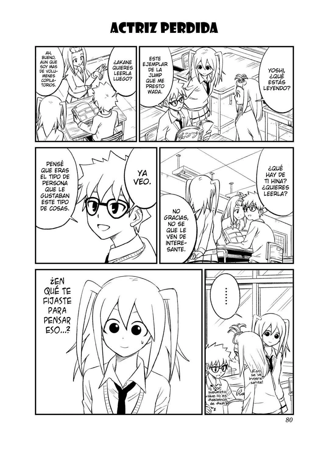 Watashi ga Motenai no wa Dou Kangaete mo Omaera ga Warui! Watashi ga Moshimo no Tomoko nara Motenai Douri ga Aru Hazu Nai! Capítulo 5: Lamento 5: Como no soy popular, ¿Qué pasaría si... Paseo alrededor de mi vida diaría? - Page 8