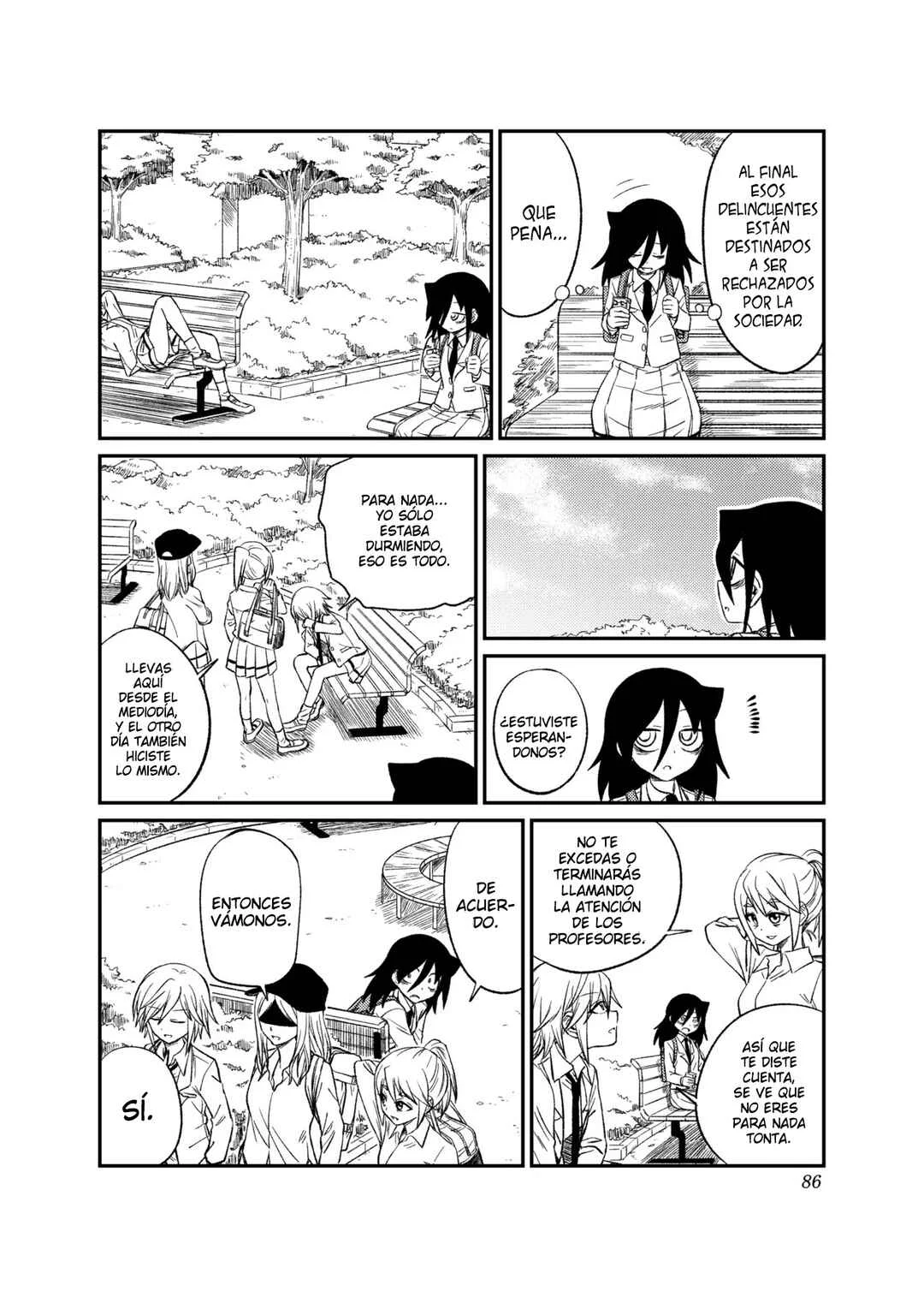 Watashi ga Motenai no wa Dou Kangaete mo Omaera ga Warui! Watashi ga Moshimo no Tomoko nara Motenai Douri ga Aru Hazu Nai! Capítulo 5: Lamento 5: Como no soy popular, ¿Qué pasaría si... Paseo alrededor de mi vida diaría? - Page 14