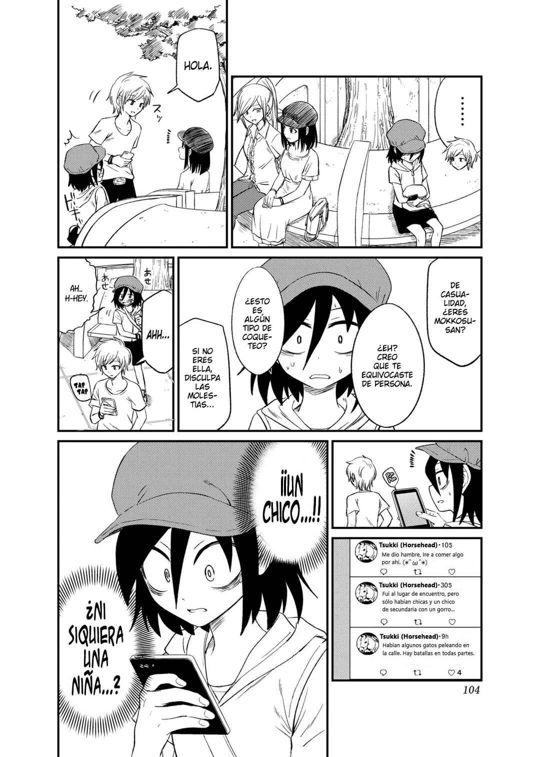Watashi ga Motenai no wa Dou Kangaete mo Omaera ga Warui! Watashi ga Moshimo no Tomoko nara Motenai Douri ga Aru Hazu Nai! Capítulo 7: Lamento 7: Como no soy popular, ¿Qué pasaría si... Voy al campo de batalla? - Page 6