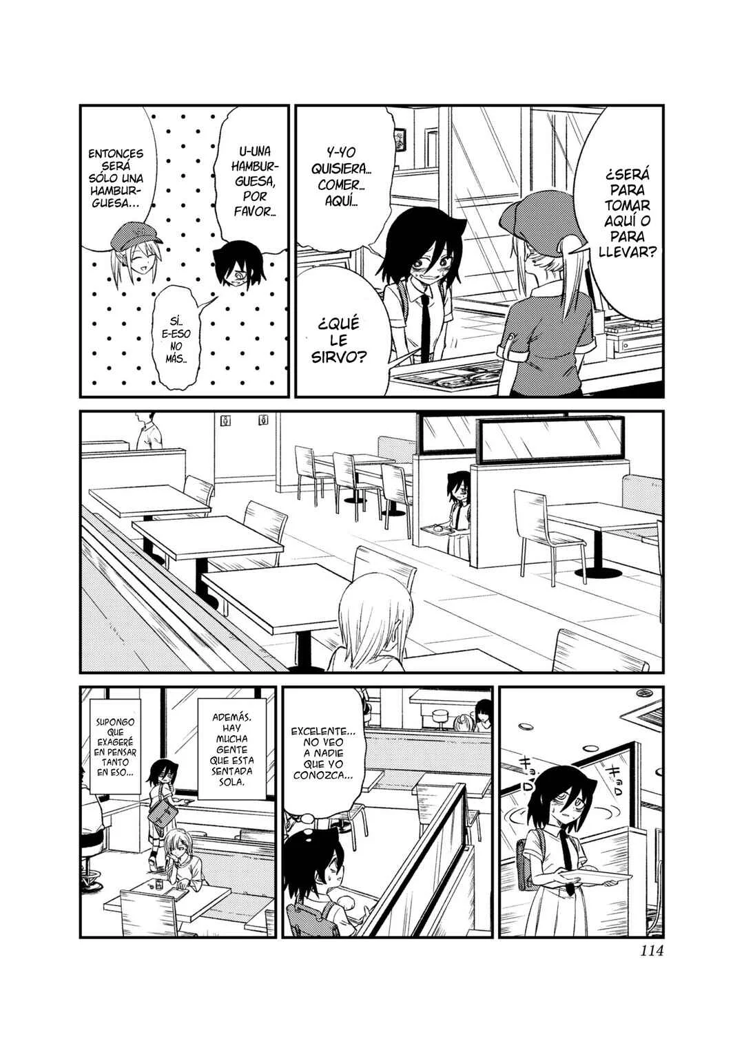 Watashi ga Motenai no wa Dou Kangaete mo Omaera ga Warui! Watashi ga Moshimo no Tomoko nara Motenai Douri ga Aru Hazu Nai! Capítulo 8: Lamento 8: Como no soy popular, ¿Qué pasaría si... Pudiera tener un chance? - Page 8