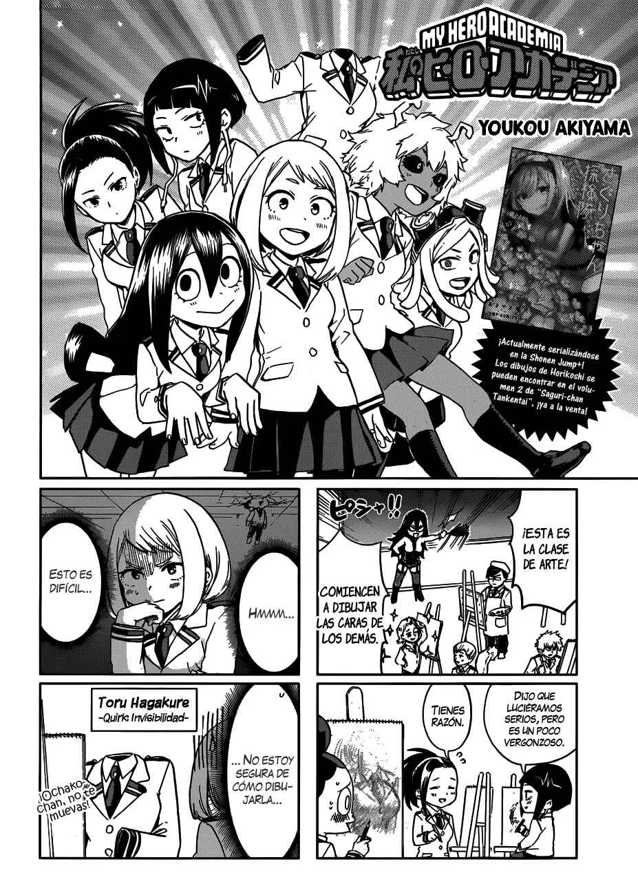 Watashi no Hero Academia Capítulo 1: Toru Hagakure - Page 1