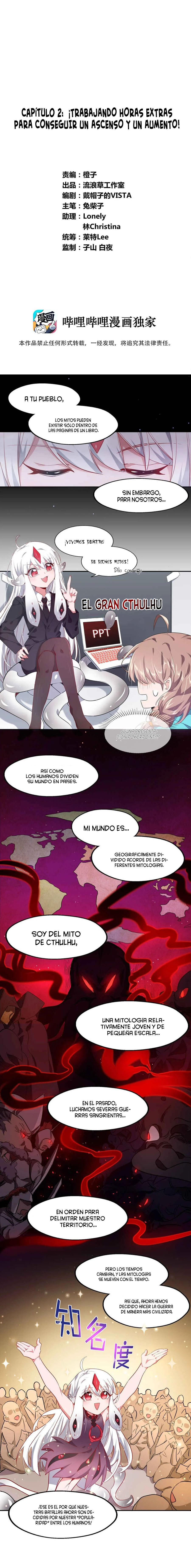 Working Overtime to Destroy the World! Capítulo 2: ¡TRABAJANDO HORAS EXTRAS PARA CONSEGUIR UN ASCENSO Y UN AUMENTO! - Page 2