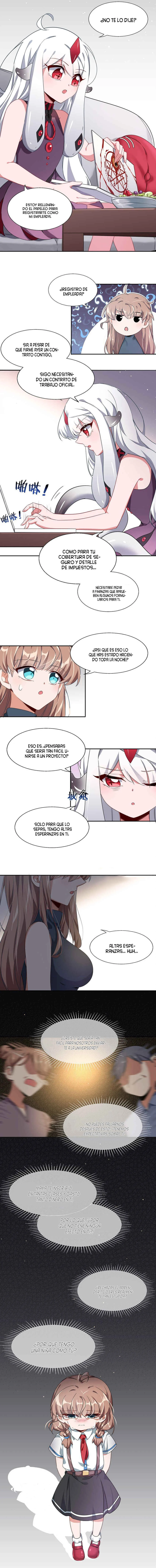 Working Overtime to Destroy the World! Capítulo 3: ¡TRABAJANDO HORAS EXTRAS PARA ORIENTAR AL NOVATO! - Page 4