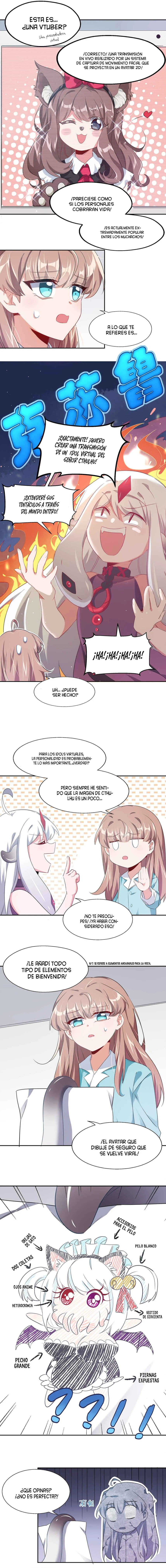 Working Overtime to Destroy the World! Capítulo 4: ¡TRABAJANDO HORAS EXTRAS PARA SER UNA IDOL VIRTUAL! - Page 4
