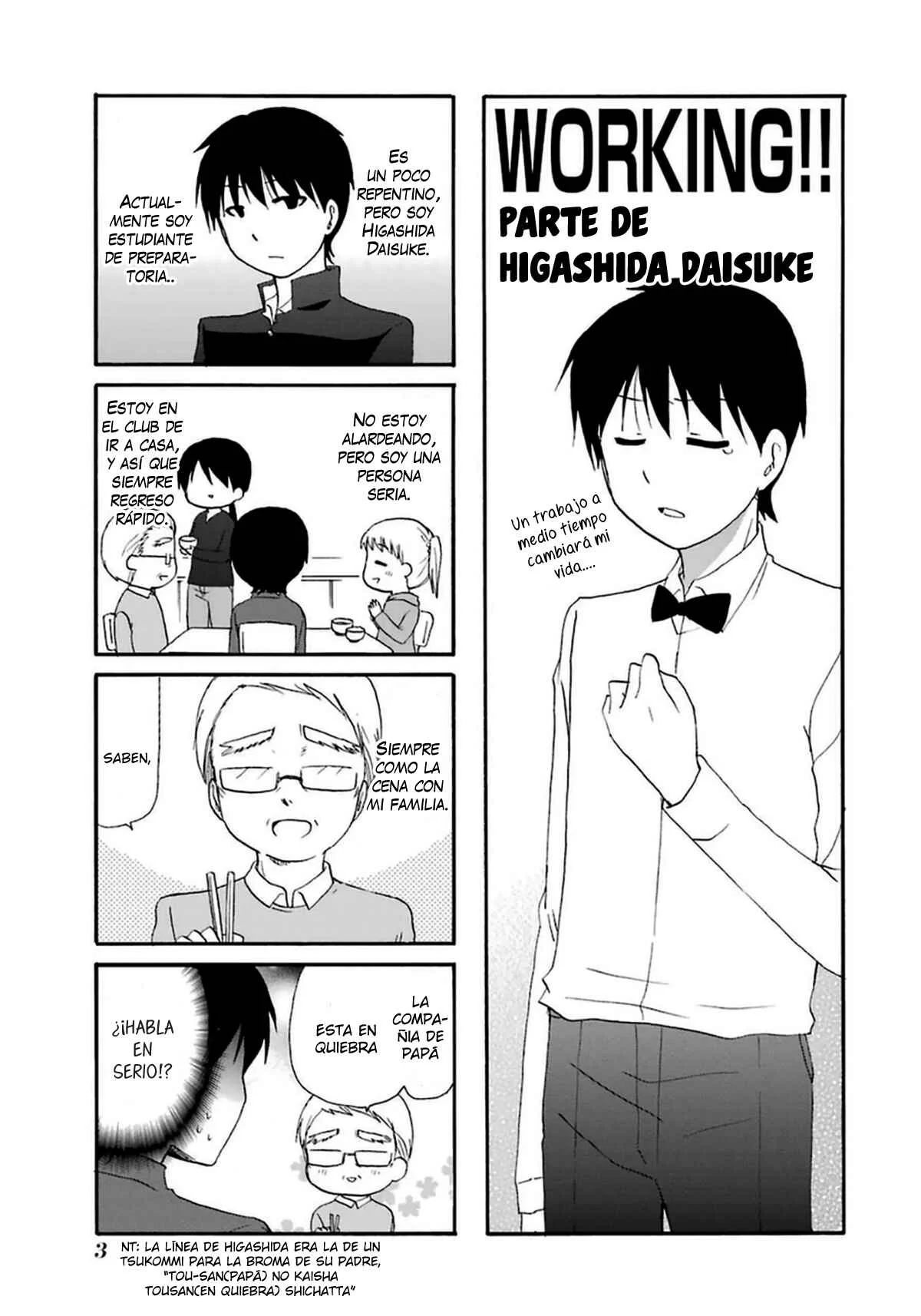 Working!! Web-Ban Capítulo 0.1: Parte de Higashida Daisuke - Page 6
