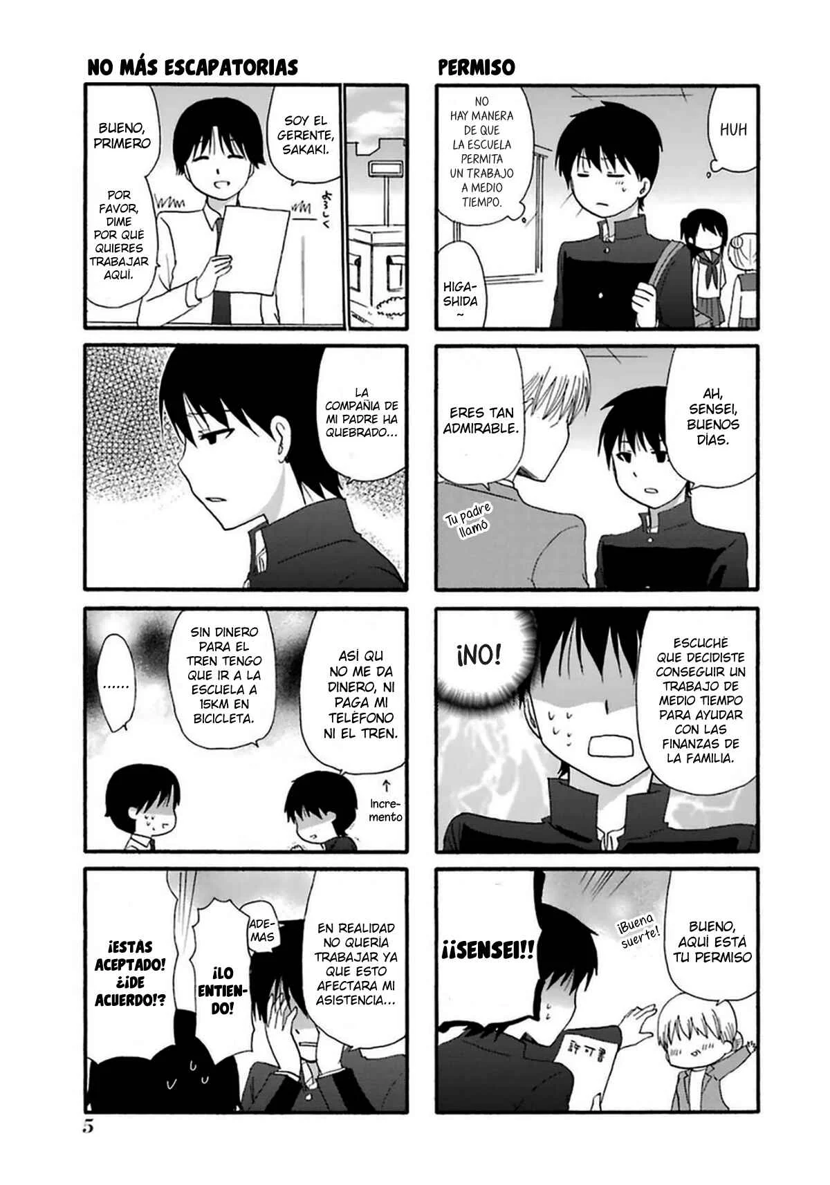 Working!! Web-Ban Capítulo 0.1: Parte de Higashida Daisuke - Page 8