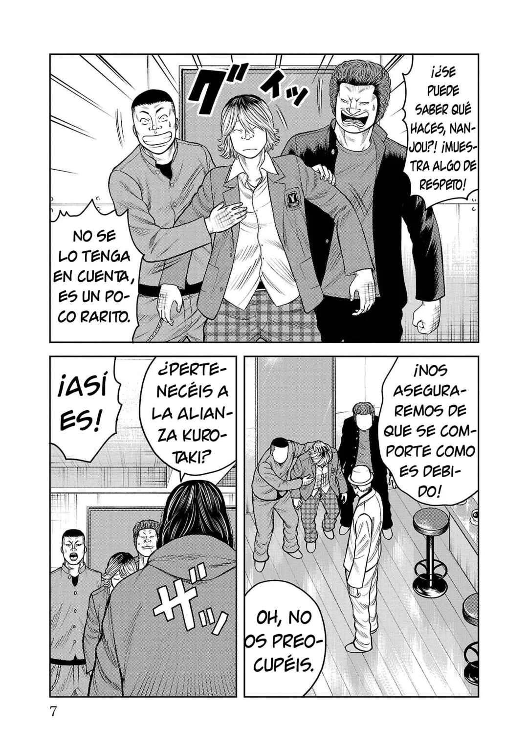 WORST Gaiden Saburoku Santa Namonaki Karasu-tachi Capítulo 5: Uno contra uno - Page 3
