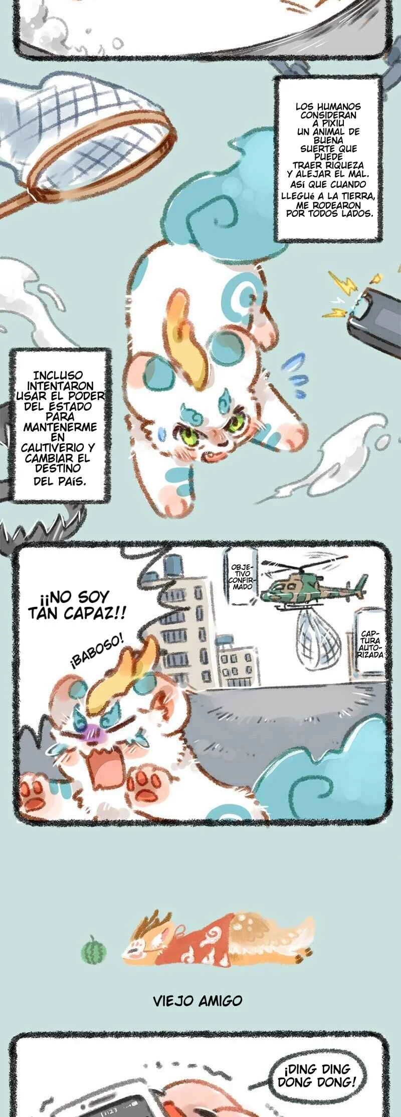 Yǒu Shòu Yān Capítulo 1: Descenso a la Tierra - Viejo Amigo - Page 2
