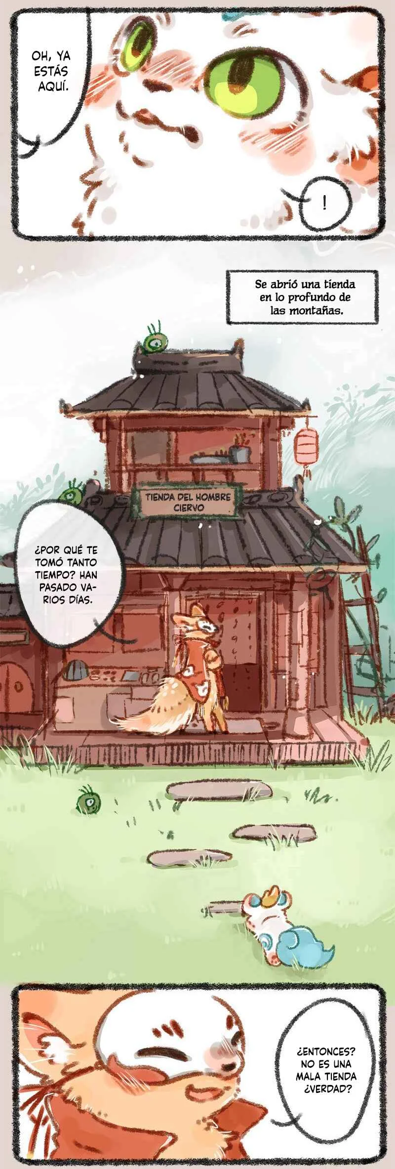 Yǒu Shòu Yān Capítulo 3: La tienda del hombre ciervo en lo profundo de las montañas - Page 2