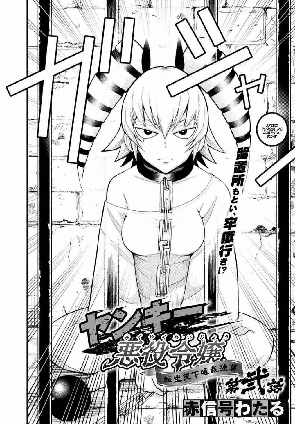 Yankee Akuyaku Reijou - Tensei Tenka Yuiga Dokuson Capítulo 2 - Page 3
