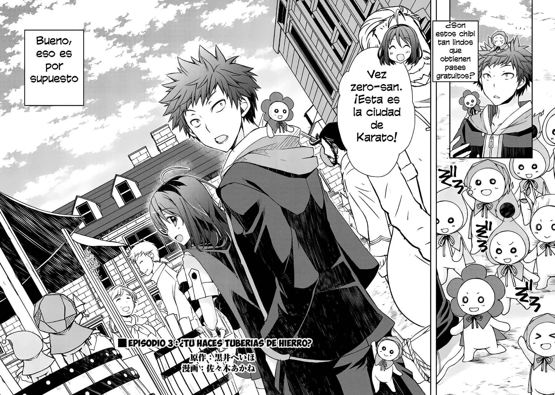 Yankee wa Isekai de Seirei ni Aisaremasu. Capítulo 3 - Page 3