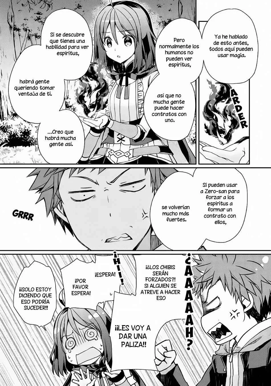 Yankee wa Isekai de Seirei ni Aisaremasu. Capítulo 4 - Page 13