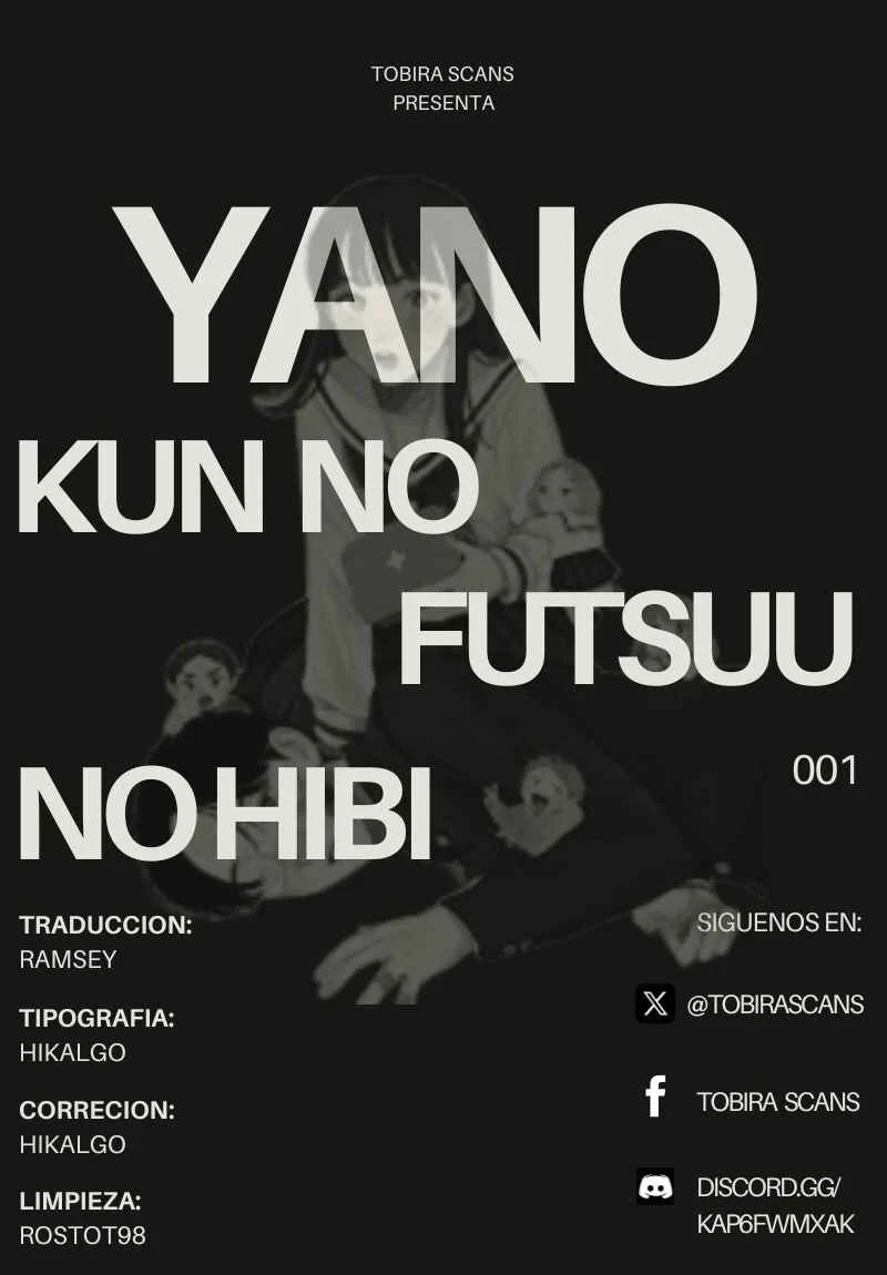 Yano-kun no Futsuu no Hibi Capítulo 1: Yano - kun  - Page 1