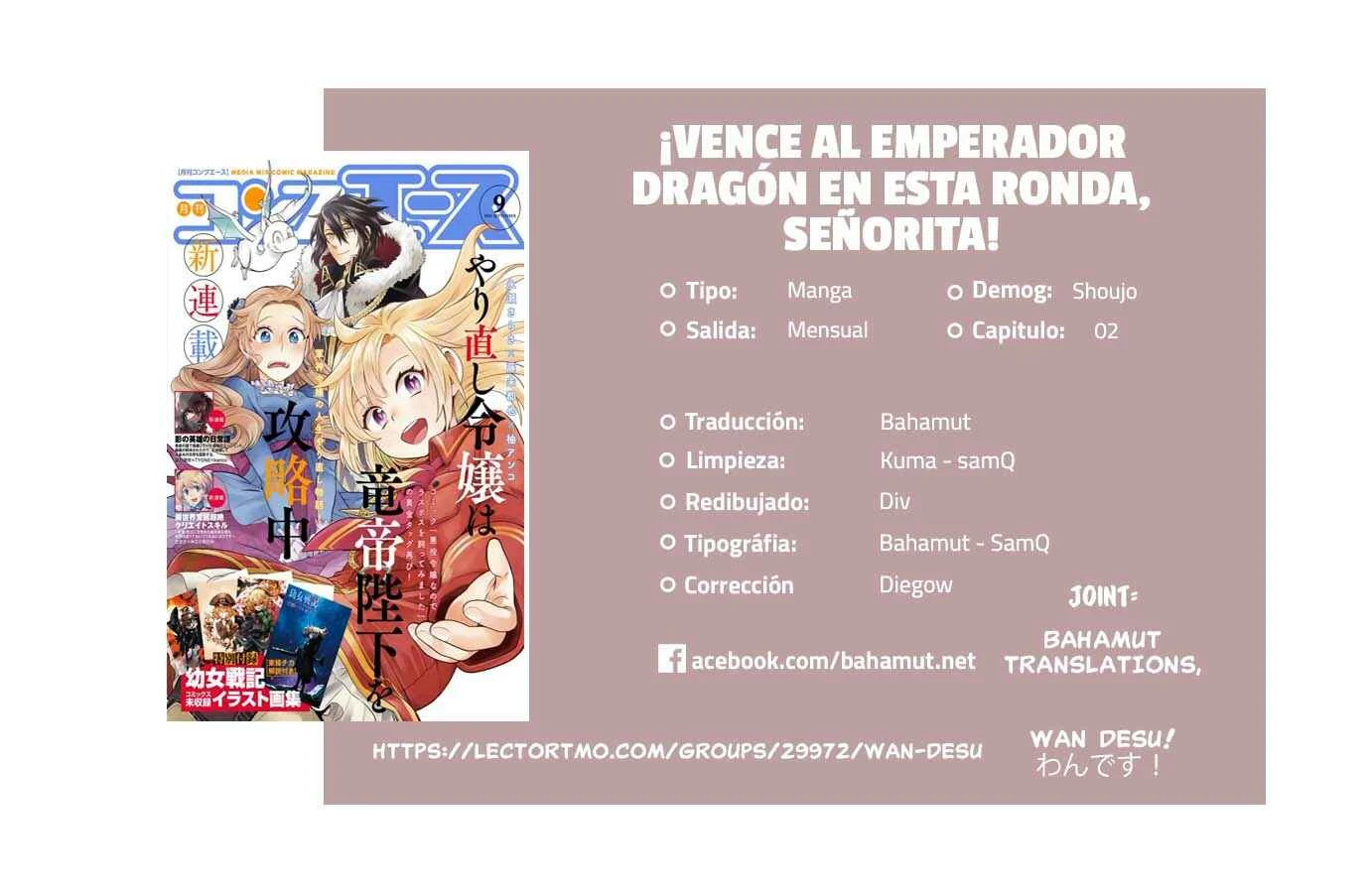 Yarinaoshi Reijou wa Ryuutei Heika o Kouryaku-chuu Capítulo 2 - Page 1