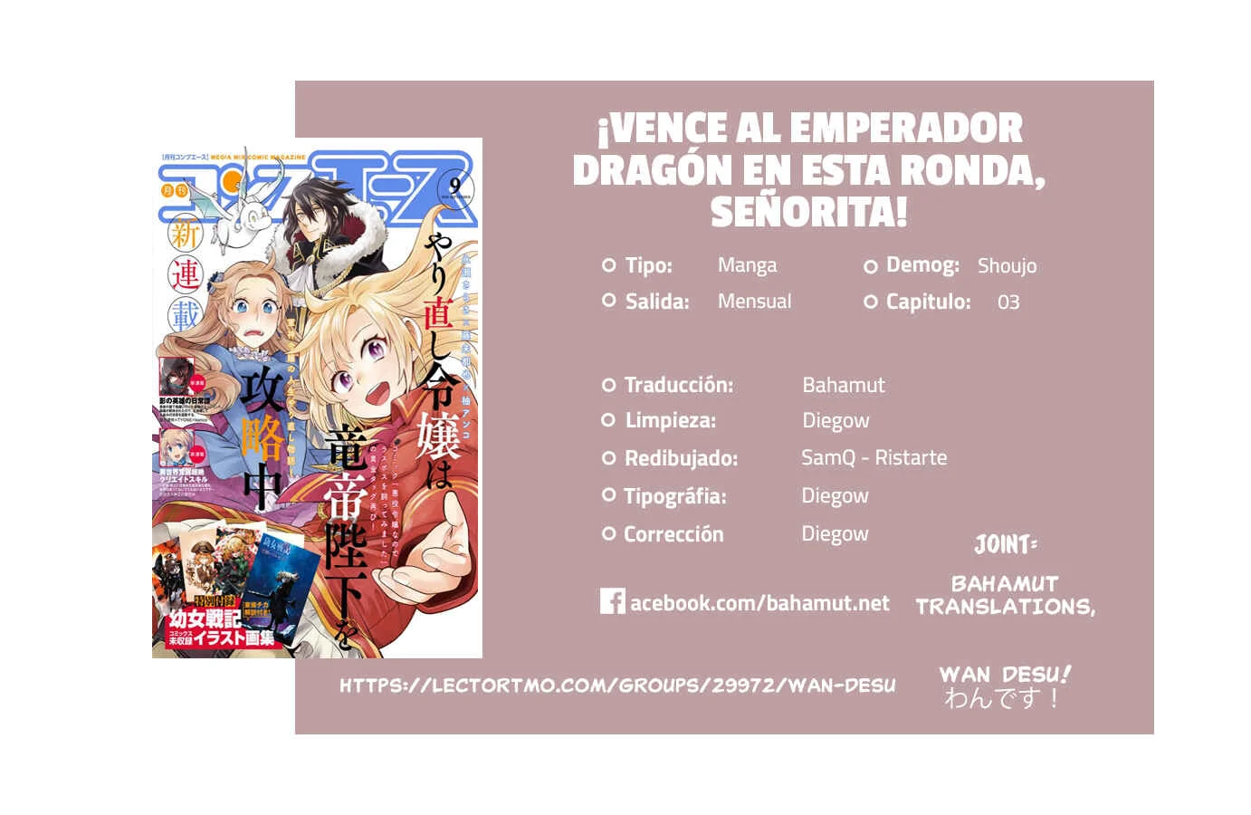 Yarinaoshi Reijou wa Ryuutei Heika o Kouryaku-chuu Capítulo 3 - Page 1