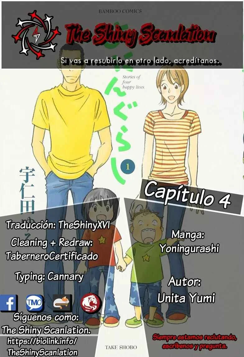 Yoningurashi Capítulo 4 - Page 1