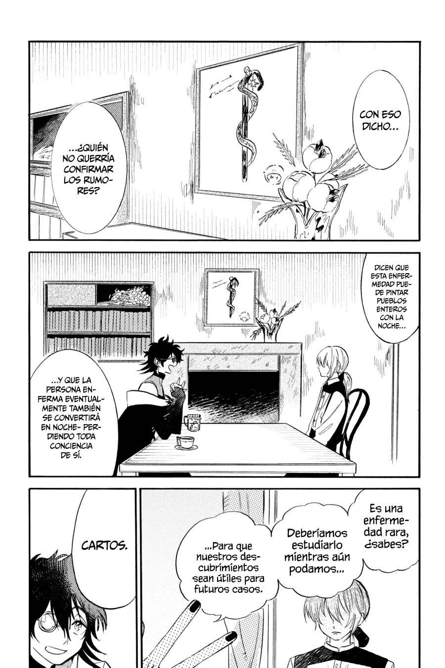 Yoru no Namae o Yonde Capítulo 4: Cortina de la Noche - Page 19