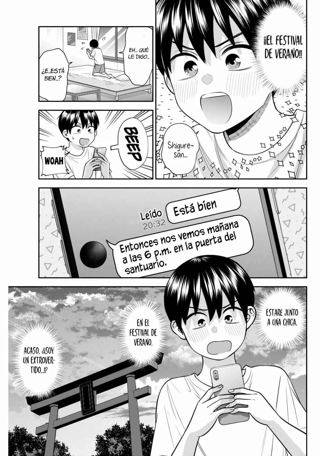 Youki ni Naritai Shigure-san Capítulo 34 - Page 3