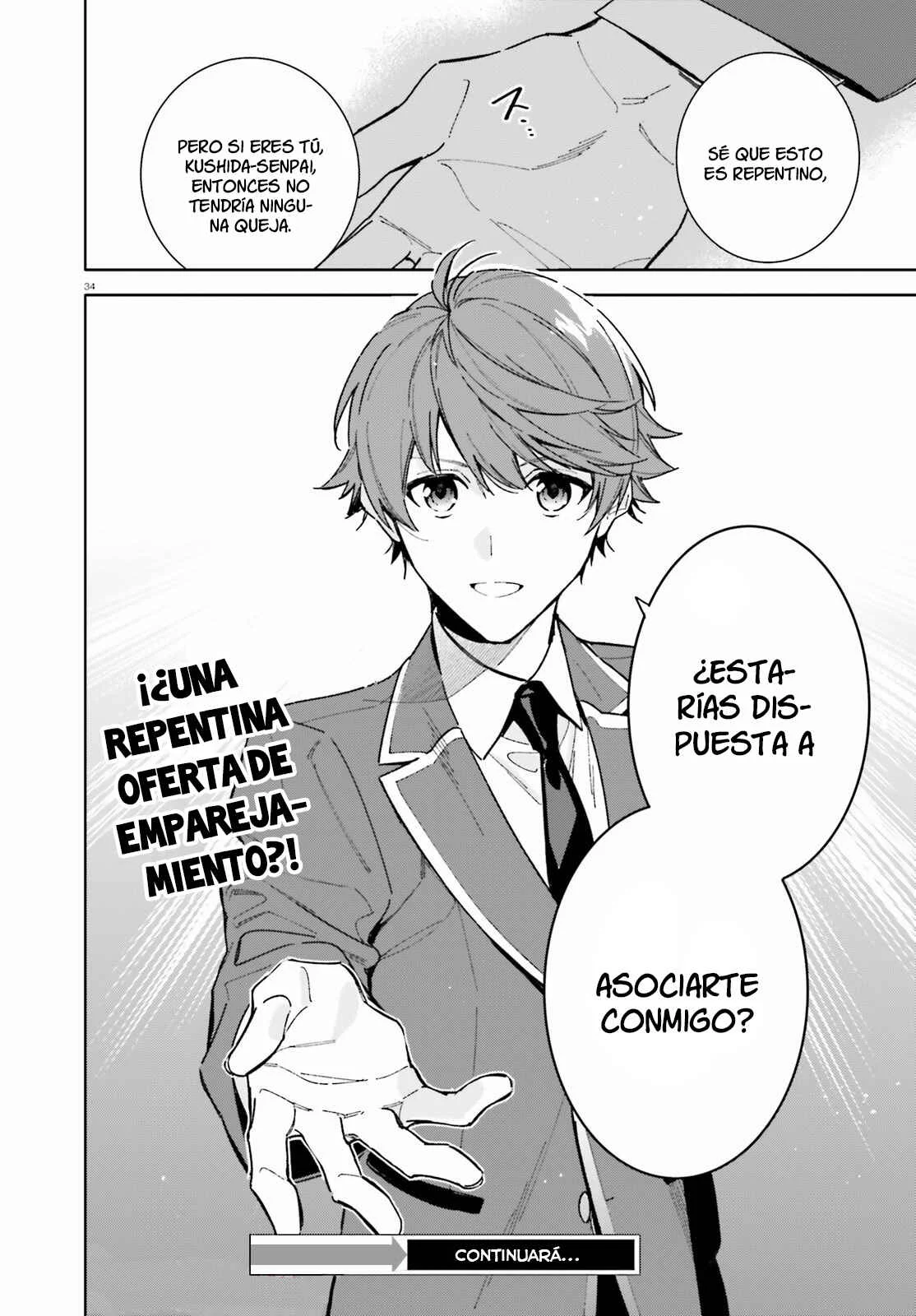 Youkoso Jitsuryoku Shijou Shugi no Kyoushitsu e: 2-nensei-hen Capítulo 3: Room 3 - Page 35