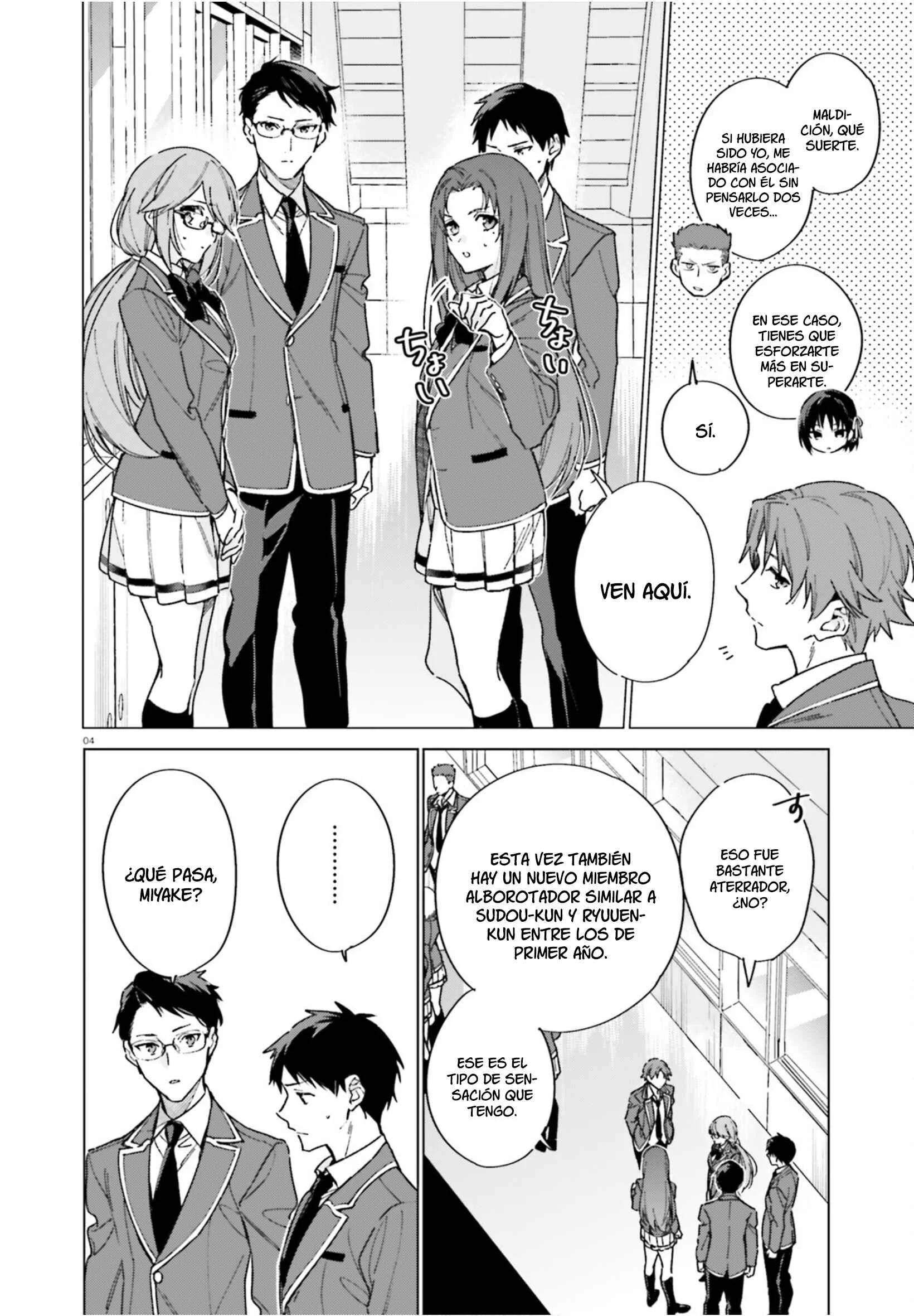 Youkoso Jitsuryoku Shijou Shugi no Kyoushitsu e: 2-nensei-hen Capítulo 4: Room 4 - Page 5