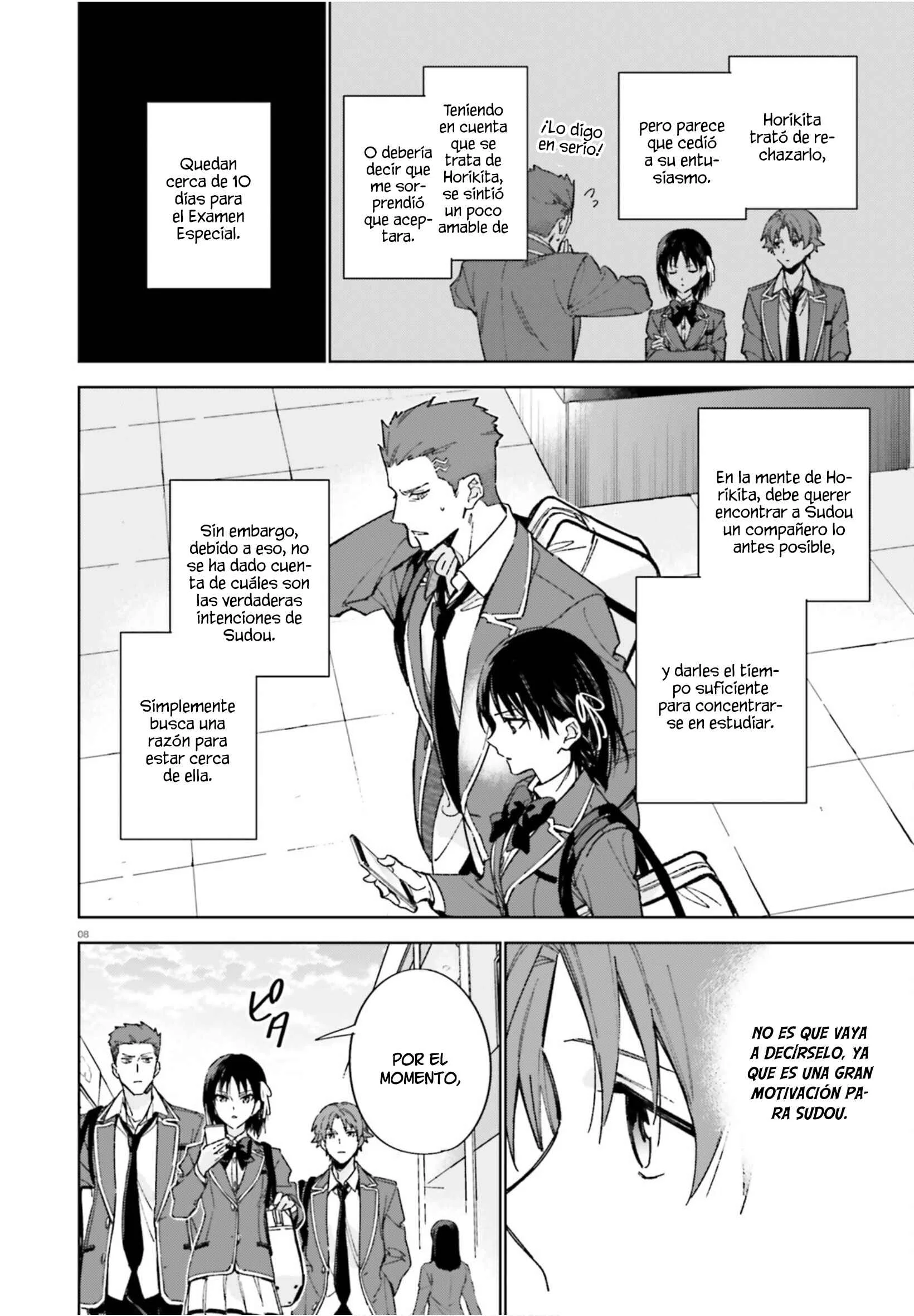 Youkoso Jitsuryoku Shijou Shugi no Kyoushitsu e: 2-nensei-hen Capítulo 4: Room 4 - Page 9