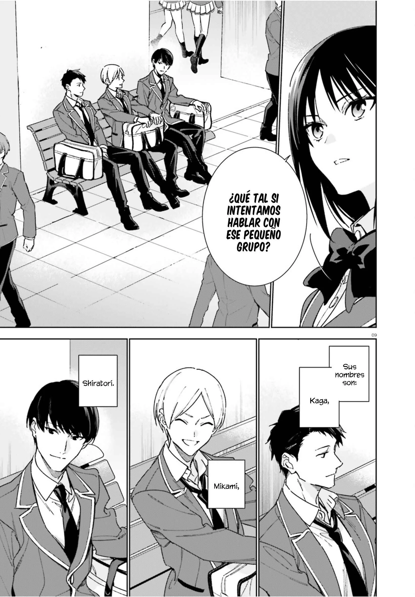 Youkoso Jitsuryoku Shijou Shugi no Kyoushitsu e: 2-nensei-hen Capítulo 4: Room 4 - Page 10