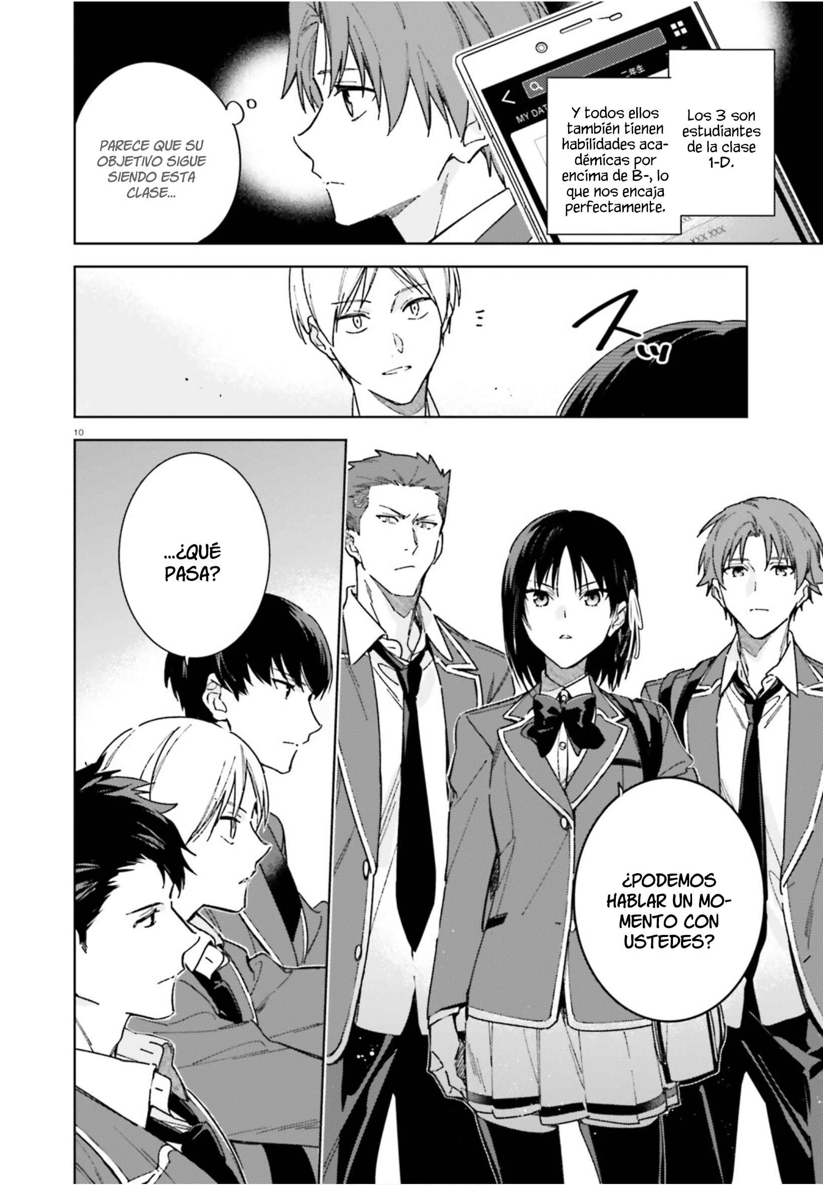 Youkoso Jitsuryoku Shijou Shugi no Kyoushitsu e: 2-nensei-hen Capítulo 4: Room 4 - Page 11